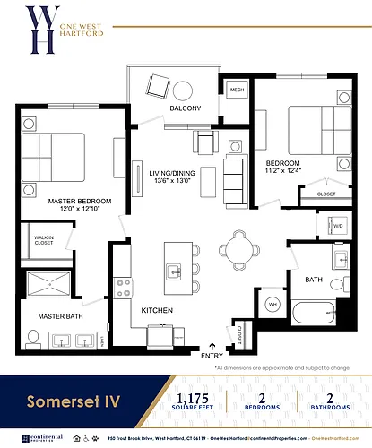 Floor plan Somerset IV