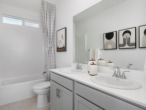 Modeled 4523 at a nearby Meritage Homes community.