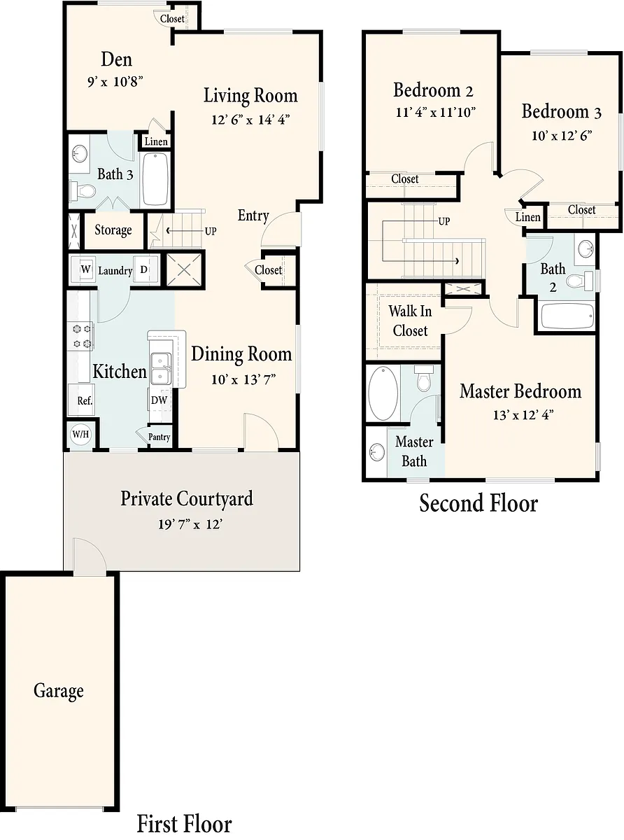 Floor plan Hampton