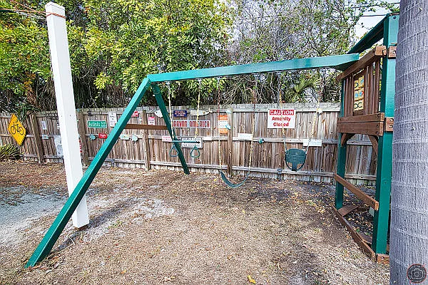 Swing on Playground