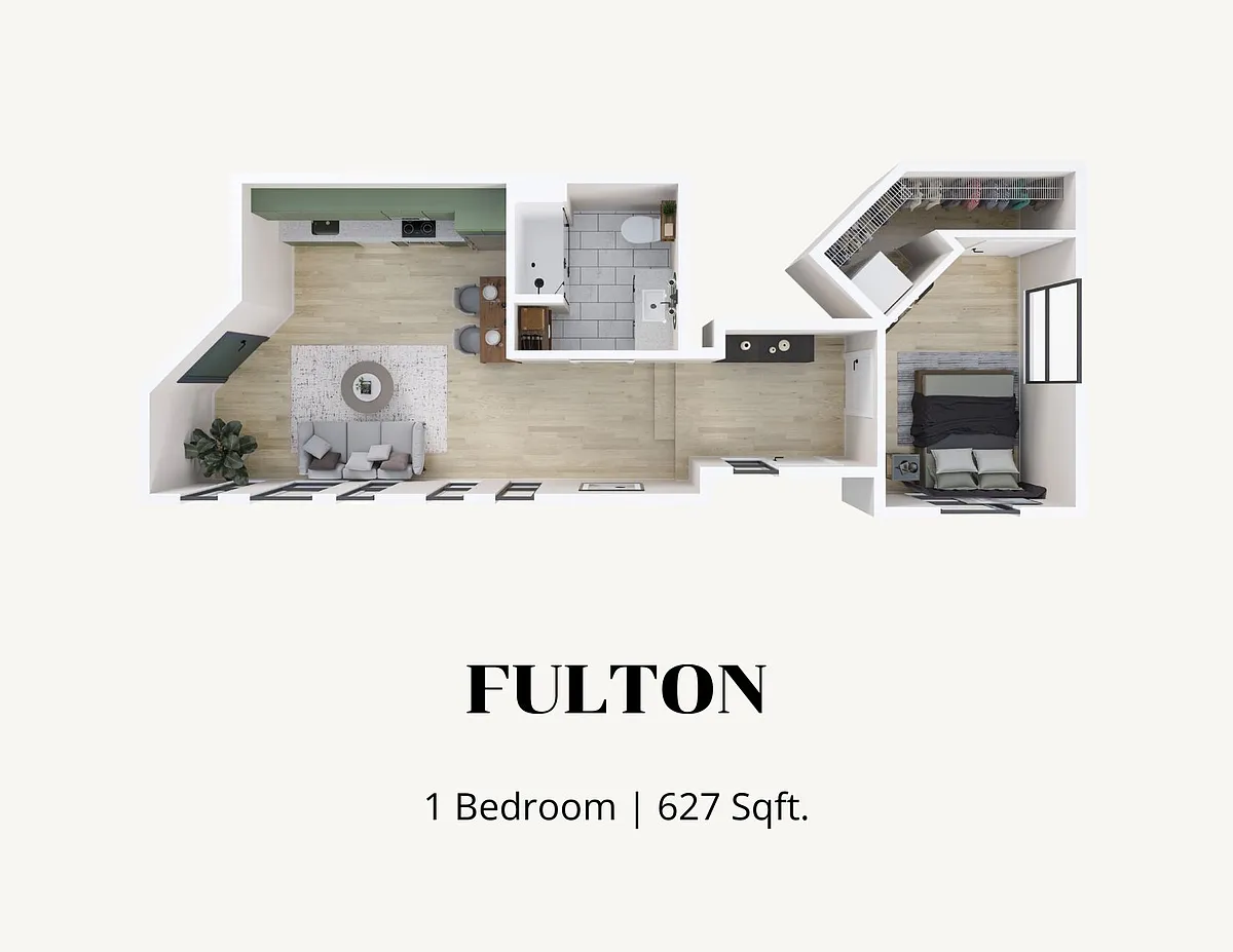 Floor plan Fulton