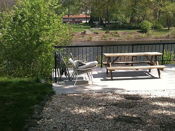 Deck Overlooking Lehigh River