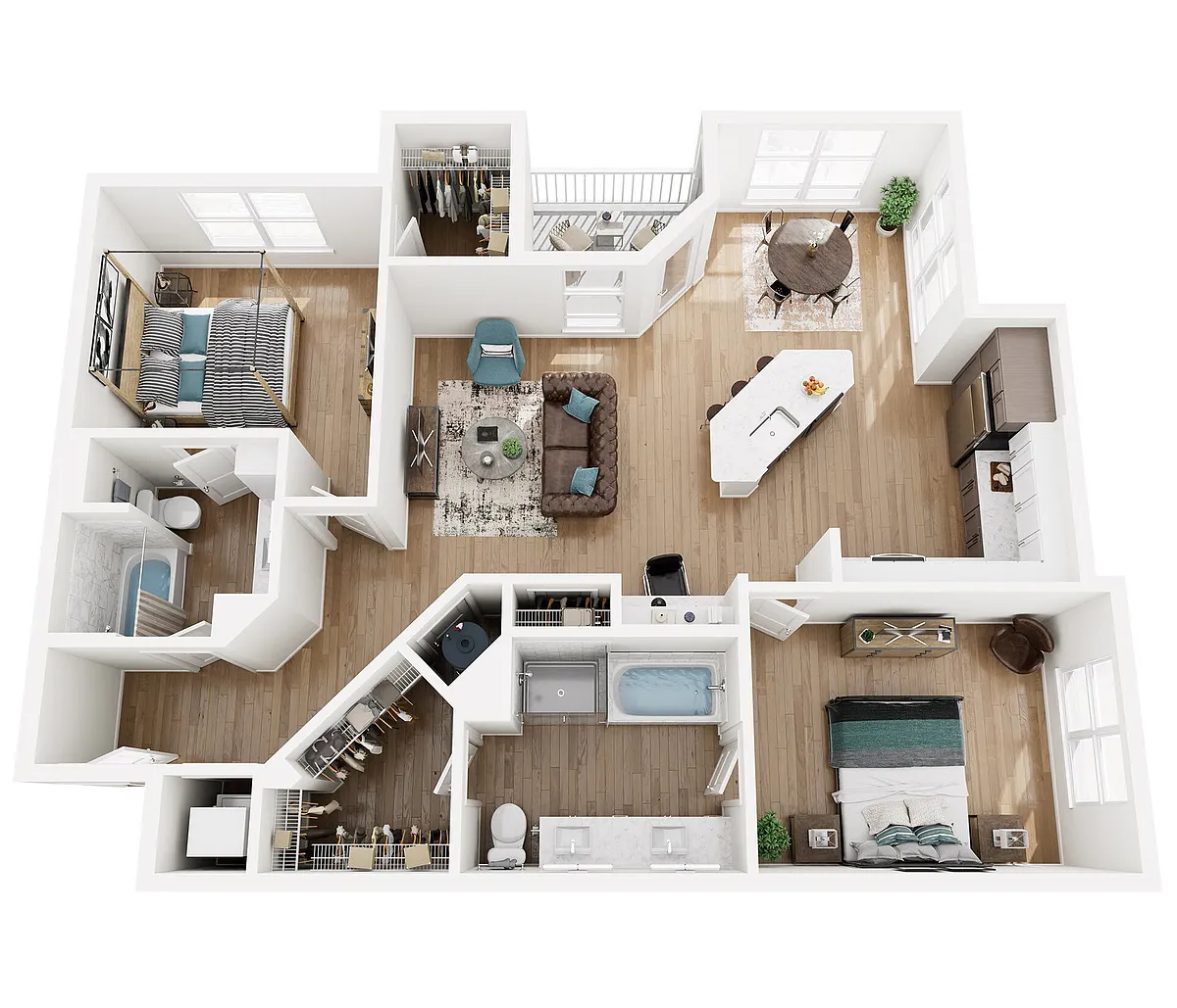 Floor plan B2A