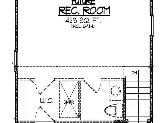 Third Floor /Attic Unfinishe
