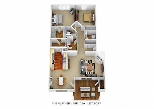 Floor plan The Heather
