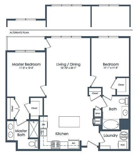 Floor plan B6