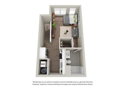 Floor plan Studio