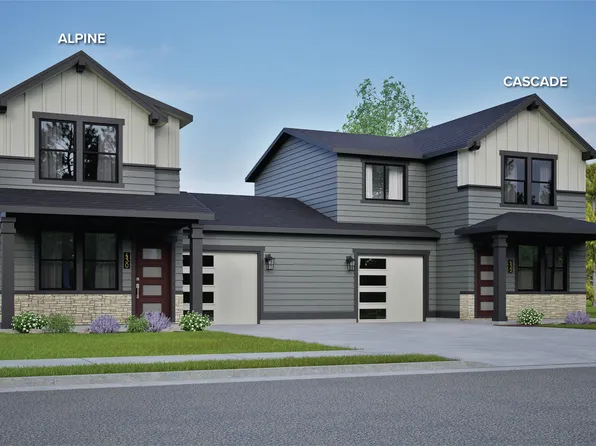 The Alpine Townhome Plan, Hearthstone at Redmond Ranch