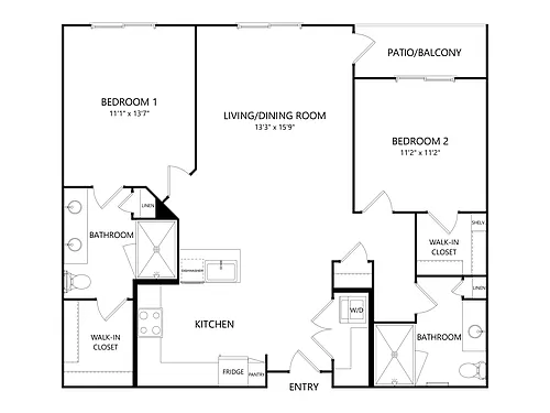 Floor plan B1