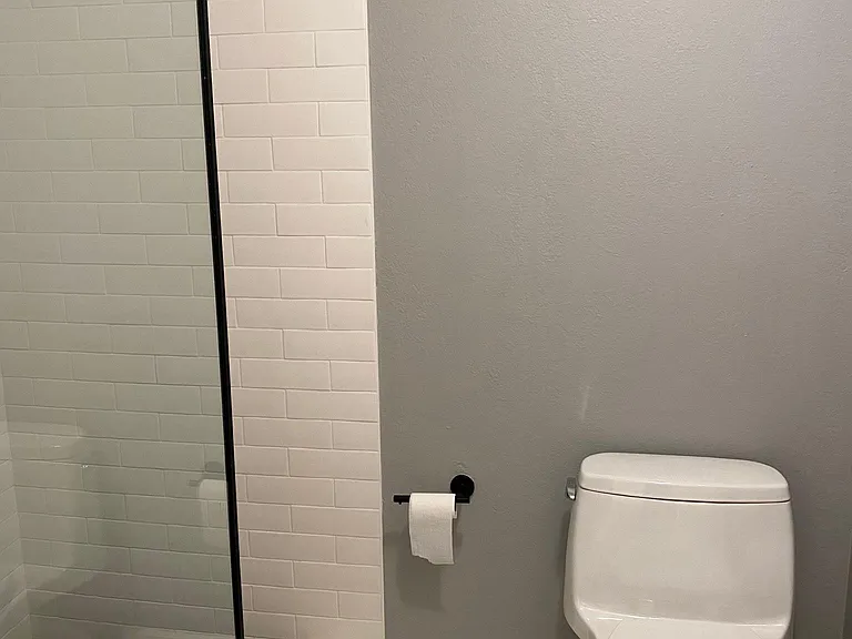 Master bath newly renovated
