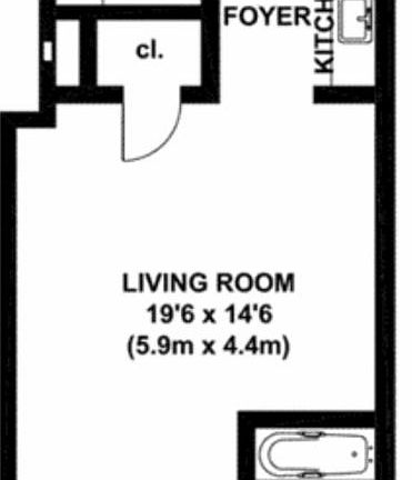 2nd image of 457 W 57th St #704