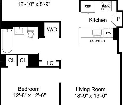 2nd image of 330 W 39th St APT 10D