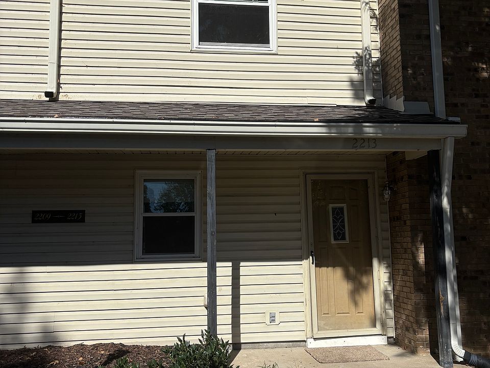 Front entrance of town house