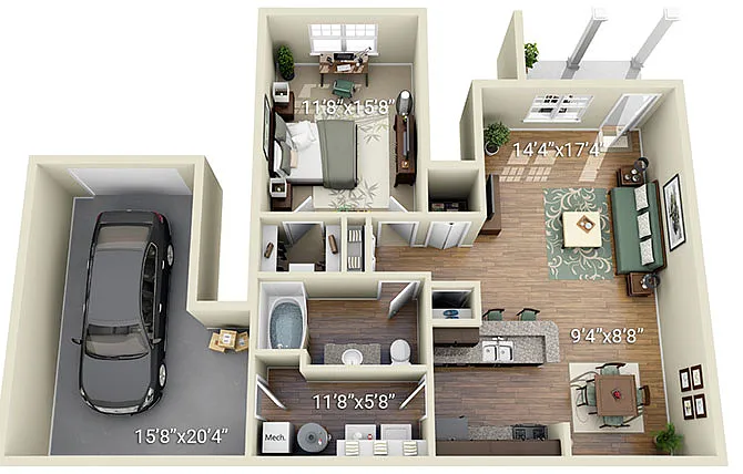 Floor plan A2