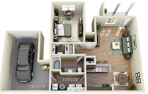 Floor plan A2