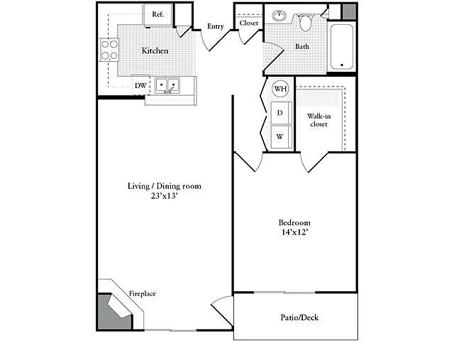 Floor plan 825