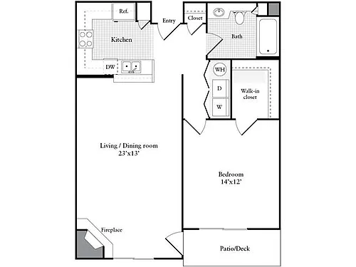 Floor plan 825