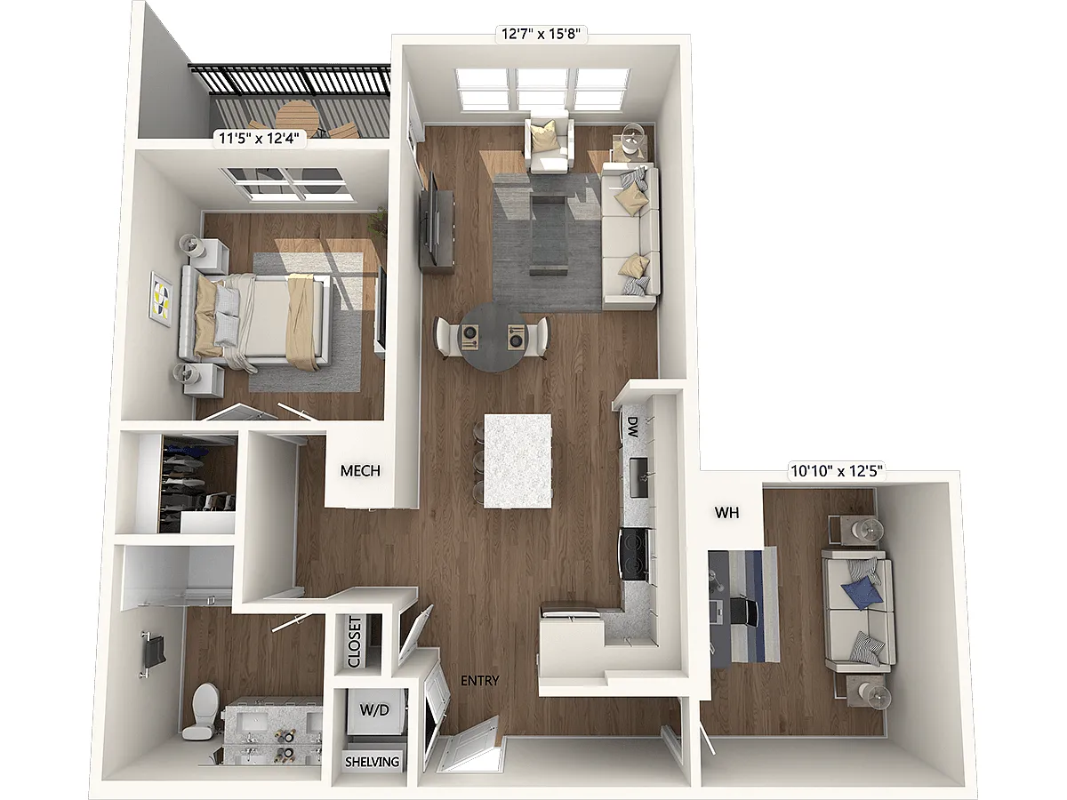 Floor plan A19-D-Base Collection
