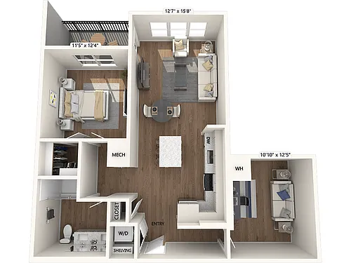 Floor plan A19-D-Base Collection