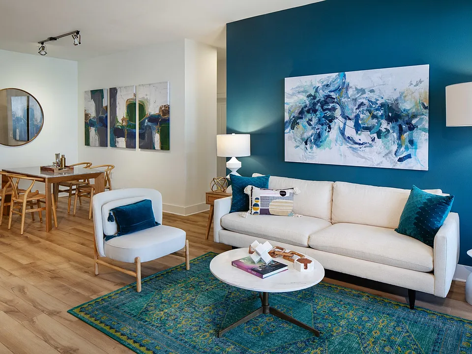 Open layout with upgraded lighting and fixtures