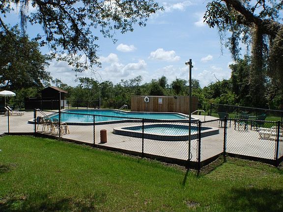 Heated pool & changing cabanas