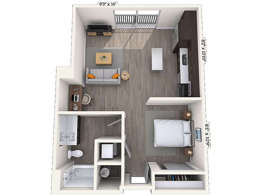 Floor plan S2A