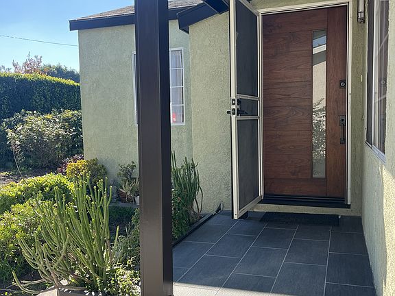 Front door step