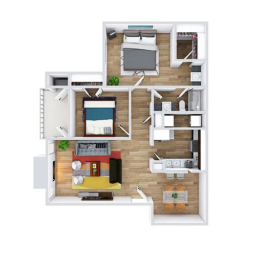 Floor plan B1