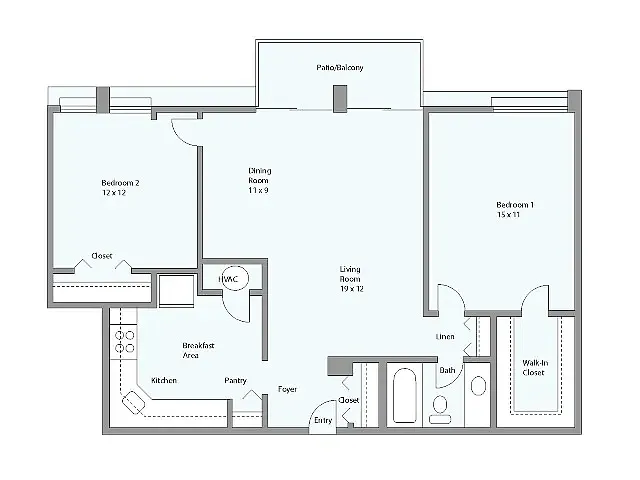 Floor plan Roosevelt - Towers