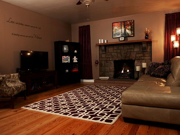 Living Room with Fireplace