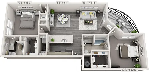 Floor plan MONTICELLO