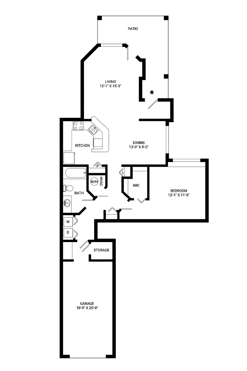 Floor plan Crestone Peak