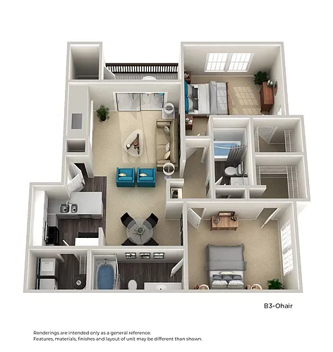 Floor plan B3