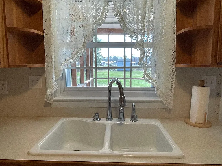 View from kitchen sink