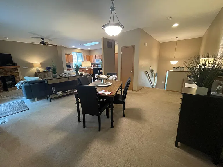 Open concept living space