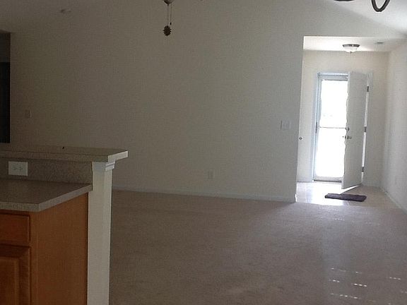 Great room with cathedral ceiling