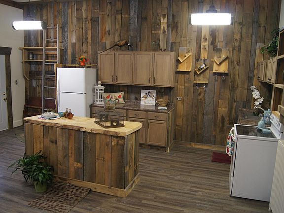 Front Door and Kitchen