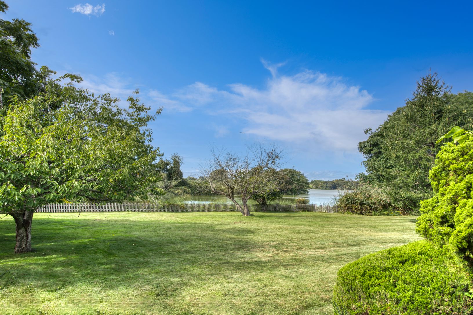  Front View of Pond