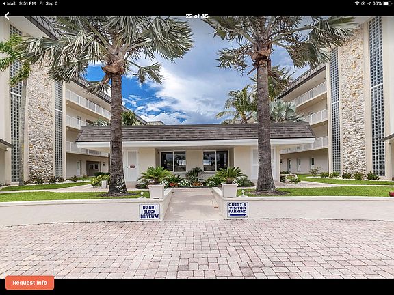 Entrance to First Lido Condominium Clubhouse