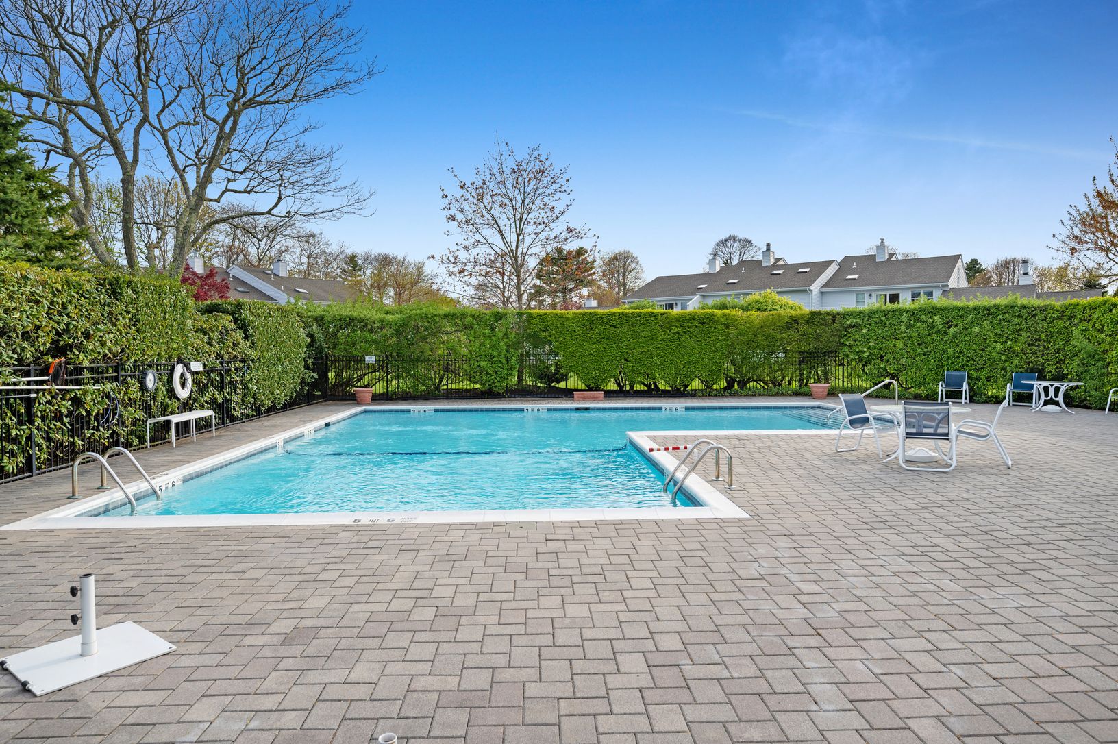 Heated Gunite Pool (spring view)