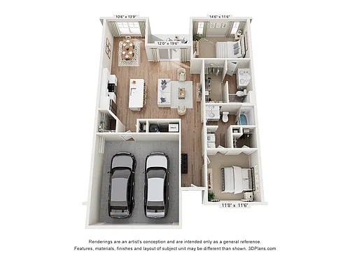 Floor plan Sanibel