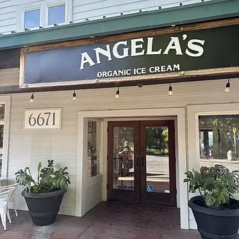 Walk to Angela's Organic Ice Cream!
