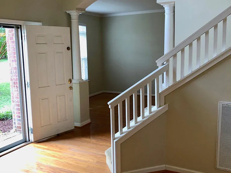 Foyer and front steps