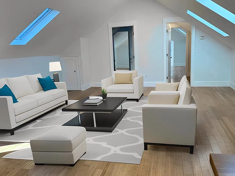 Living room (Virtually staged photo)