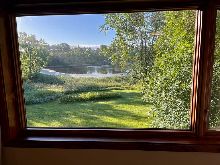 View from en-suite bedroom