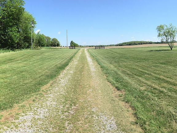 View from the driveway. 
