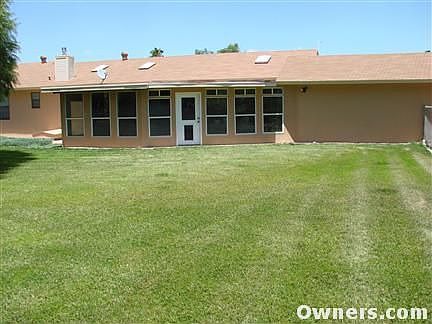 Back of house shows Green House Exterior