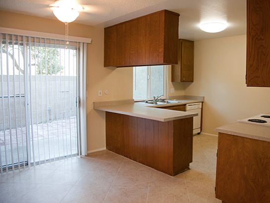 Dining area and kitchen