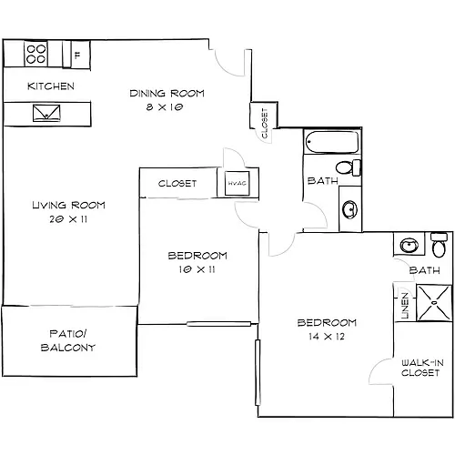 Floor plan Lilac Premier