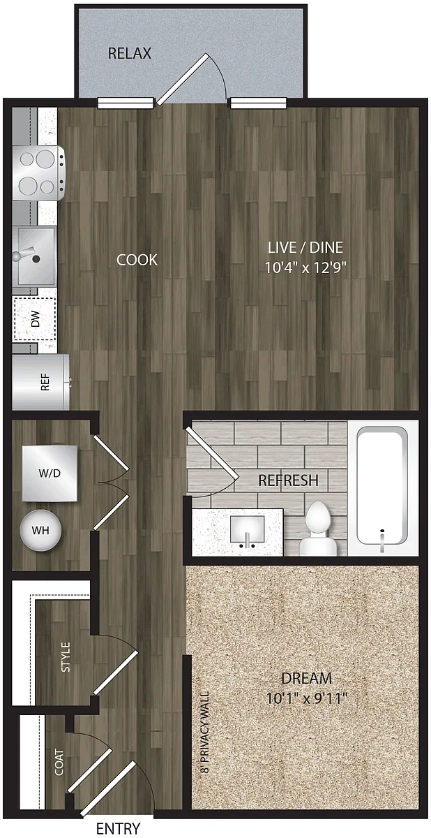 Floor plan S1A
